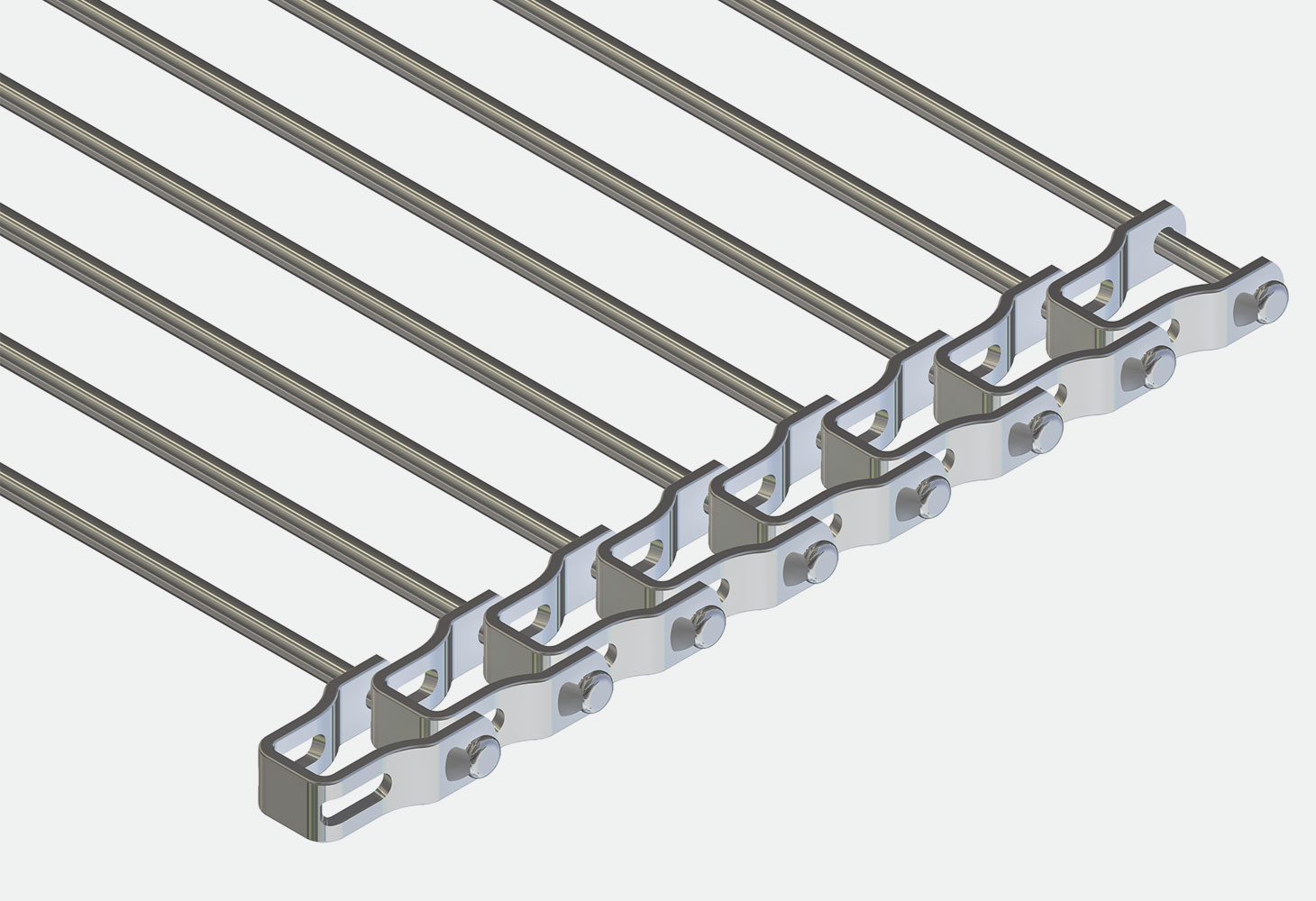 Conveyor belts for spiral cooling towers COSTACURTA